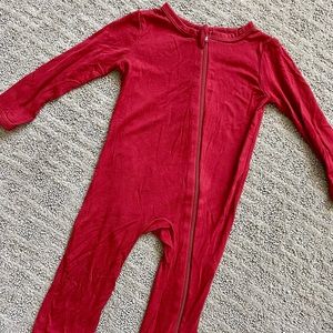 Kyte baby zippered romper Ruby 12-18 mo